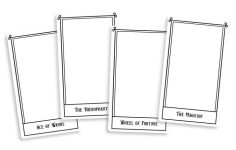 Alternative view 3 of DIY Tarot: 78 Customizable Blank Tarot Cards to Create Your Personal Rider-Waite Deck