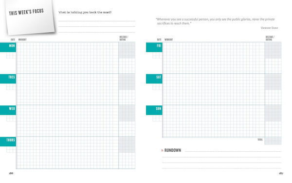 Believe Training Journal (10th Anniversary Edition)