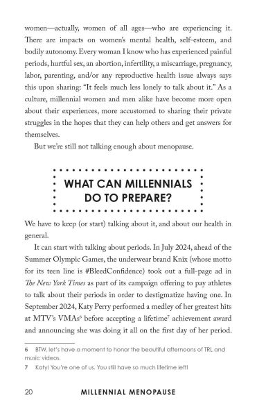 Millennial Menopause: Preparing for Perimenopause, Menopause, and Life's Next Period