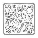 Alternative view 2 of The Bumbleberry Hollows Coloring Book: Color Your Way Through Sweet Treats and Kawaii Characters