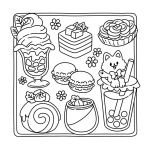 Alternative view 3 of The Bumbleberry Hollows Coloring Book: Color Your Way Through Sweet Treats and Kawaii Characters