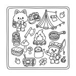 Alternative view 6 of The Bumbleberry Hollows Coloring Book: Color Your Way Through Sweet Treats and Kawaii Characters