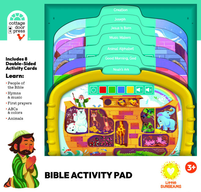 Bible Stories Early Learning Activity Pad (Little Sunbeams) by Cottage