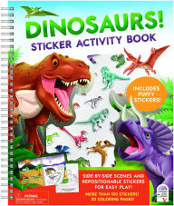 Title: Dinosaurs! Sticker Activity Book, Author: Cottage Door Press