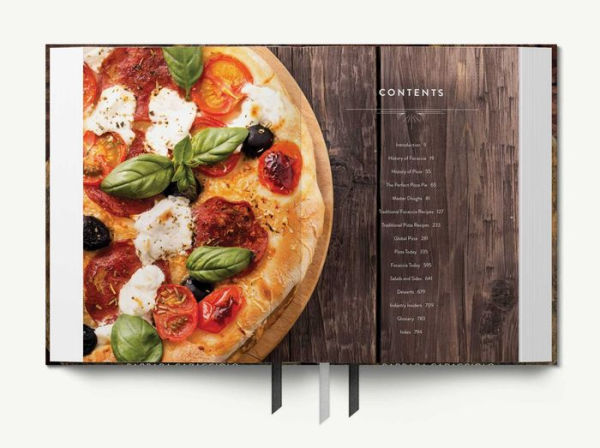 Pizza: The Ultimate Cookbook Featuring More Than 300 Recipes (Italian Cooking, Neapolitan Pizzas, Gifts for Foodies, Cookbook, History of Pizza)