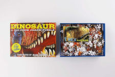 Alternative view 8 of Dinosaurs: 550-Piece Jigsaw Puzzle & Book: A 550-Piece Family Jigsaw Puzzle Featuring the T-Rex Handbook!