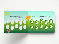 Alternative view 4 of Ten Little Bunnies: A Magical Counting Storybook