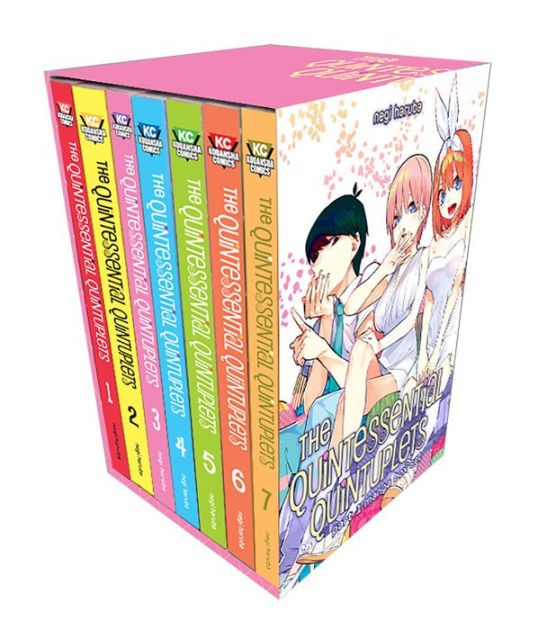 The Quintessential Quintuplets Part 1 Manga Box Set by Negi Haruba,  Paperback