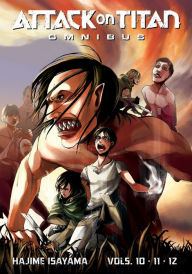 Title: Attack on Titan Omnibus 4 (Vol. 10-12), Author: Hajime Isayama