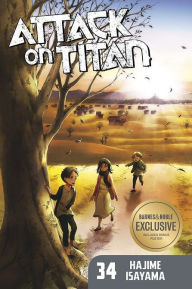 Title: Attack on Titan, Volume 34 (B&N Exclusive Edition), Author: Hajime Isayama