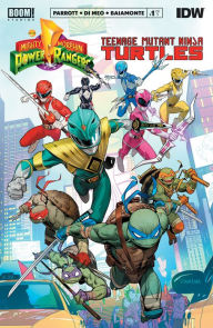 Title: Mighty Morphin Power Rangers/Teenage Mutant Ninja Turtles #1, Author: Ryan Parrott