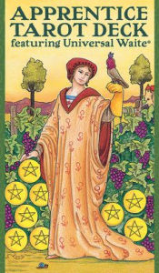 Title: Apprentice Tarot Deck: 78 Cards for Beginners featuring Universal Waite® with Tarot Meanings & Keywords for Easy Learning, Colorful Visual Cues for Divination, Includes 36-Page Instruction Booklet, Author: Jody Boginski Barbessi