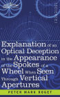 Explanation of an Optical Deception in the Appearance of the Spokes of a Wheel when seen through Vertical Apertures