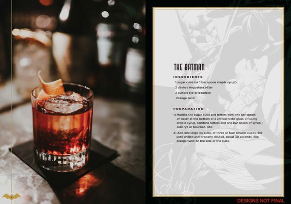 Gotham City Cocktails: Official Handcrafted Food & Drinks From the World of Batman