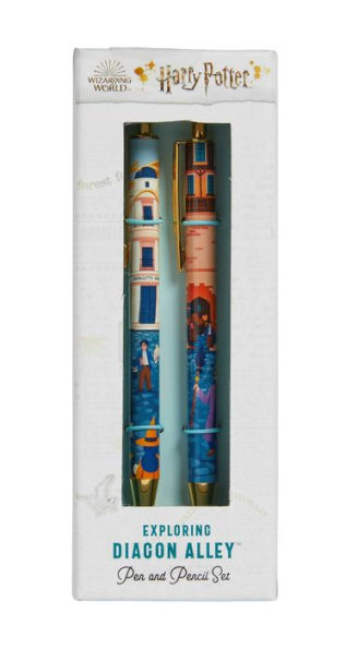 Harry Potter: Exploring Diagon Alley Pen and Pencil Set (Set of 2)