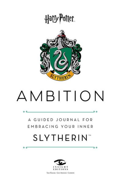 Harry Potter: Ambition: A Guided Journal for Embracing Your Inner Slytherin