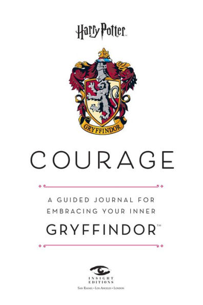 Harry Potter: Courage: A Guided Journal for Embracing Your Inner Gryffindor