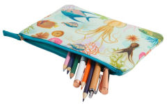 Alternative view 4 of Art of Nature: Under the Sea Accessory Pouch: (Nature Stationery, Pencil Pouch)
