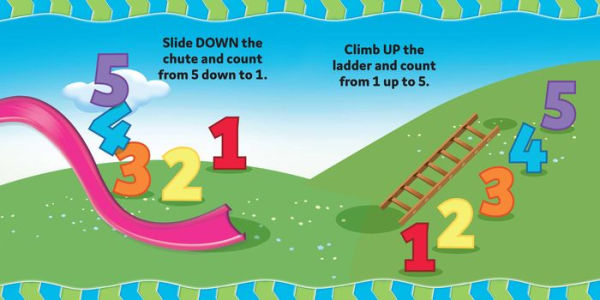 Chutes and Ladders: Counting Up and Down: (Hasbro Board Game Books, Preschool Math, Numbers, Pull-the-Tab Book)