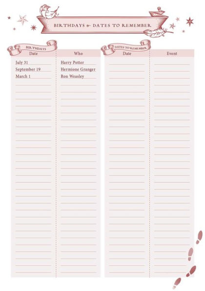 Harry Potter: Welcome To Hogwarts Traveler's Notebook Set: (Refillable Notebook)