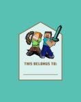 Alternative view 3 of Minecraft: Mobs Glow-in-the-Dark Lock & Key Diary