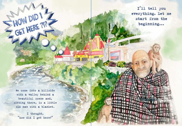 You Are the Universe: Ram Dass Maps the Journey (Be Here Now; YA Graphic Novel; Meditation for Teens)