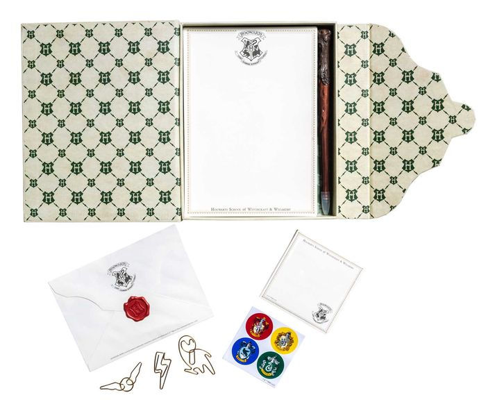 Harry Potter Desk Accessories Letter Set Hogwarts Stamp Stickers