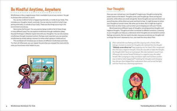 Mindfulness Workbook for Kids: 60+ Activities to Focus, Stay Calm, and Make Good Choices