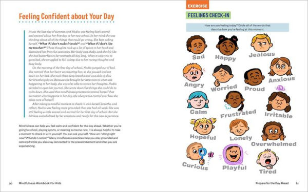 Mindfulness Workbook for Kids: 60+ Activities to Focus, Stay Calm, and Make Good Choices
