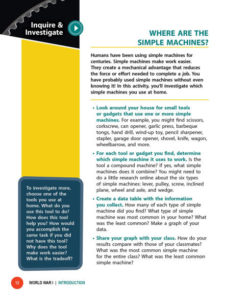Engineering: How the Six Simple Machines Support the World