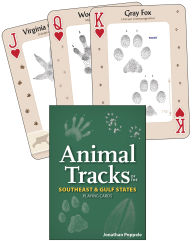 Title: Animal Tracks of the Southeast & Gulf States Playing Cards, Author: Jonathan Poppele