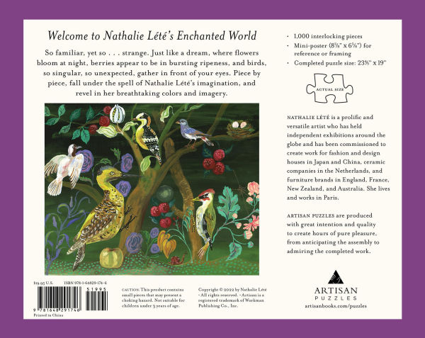 Nathalie Lete: Tree of Birds 1,000-Piece Puzzle