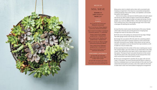 The Container Garden Recipe Book: 57 Designs for Pots, Window Boxes, Hanging Baskets, and More