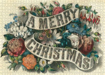 Alternative view 3 of John Derian Paper Goods: Merry Christmas 1,000-Piece Puzzle