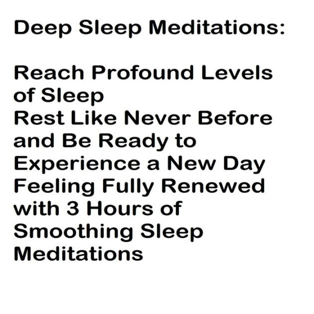 Deep Sleep Meditations Reach Profound Levels of Sleep Rest Like Never