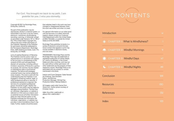 Mindfulness for Beginners in 10 Minutes a Day: Mindful Moments to Bring Clarity and Calm to Your Morning, Day, and Night