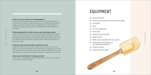 Easy Soap Making: Natural Recipes for Creative Melt-and-Pour, Hand-Milled, and Cold-Process Soaps