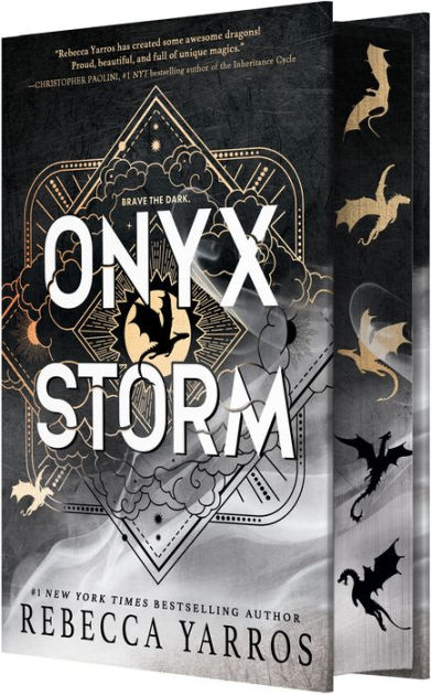 Onyx Storm (Deluxe Limited Edition) by Rebecca Yarros, Hardcover | Barnes &  Noble®