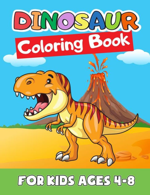 Dinosaur Coloring Books Kids 2-4: Dinosaur Gifts for Boys - Paperback  Coloring to (Paperback)