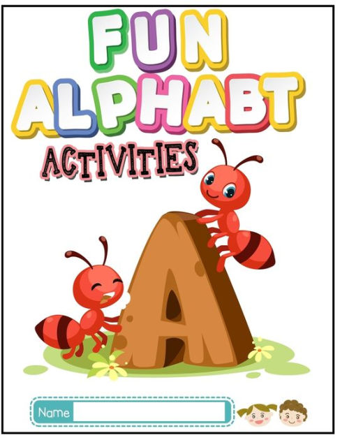 Fun Alphabet Activities for Children: Alphabet Handwriting Book set