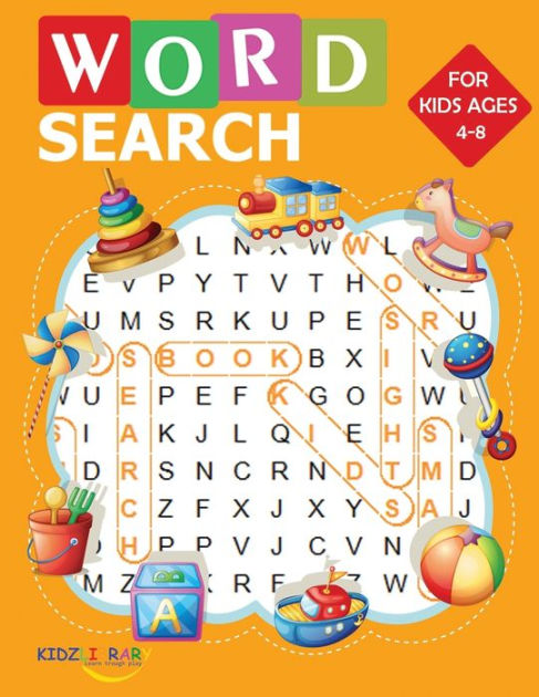 Word Search for Kids Ages 4-8: 60 Easy Large Print Word Find Puzzles