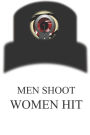 Men Shoot Women Hit: shooting training tracker log book for shooting range and outdoor shooting for strong women that love to shoot