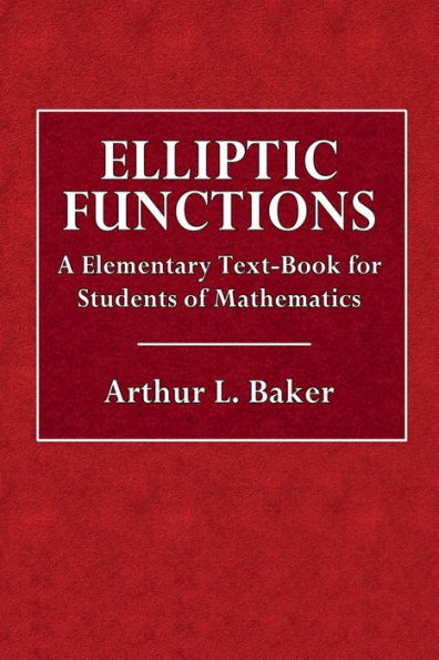 Elliptic Functions