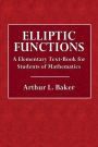 Elliptic Functions