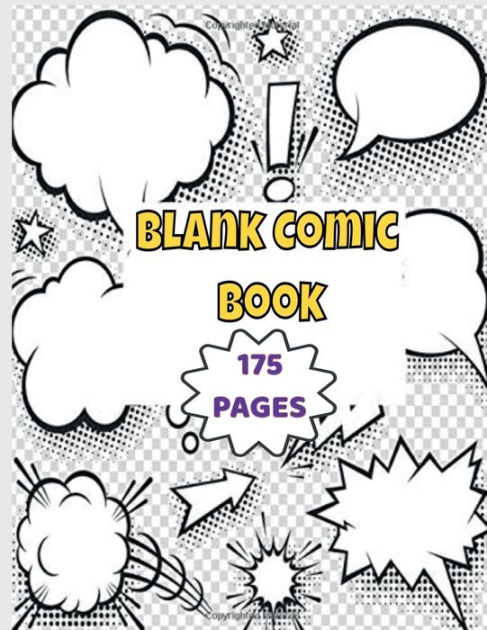 Blank Comic Book (8.5x11)