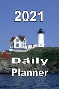 Title: 2021 Daily Planner Lighthouse, Author: Tommy Bromley