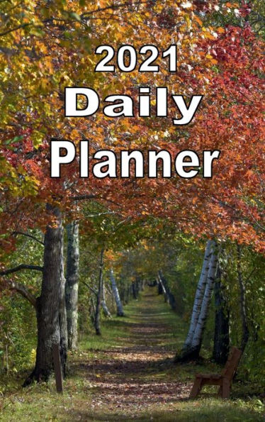 2021 Daily Planner Autumn Leaves