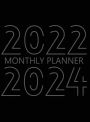 2022-2024 Monthly Planner, Hardcover: 36 Month Agenda, Monthly Organizer Book for Activities and Appointments, 3 Year Calendar Notebook