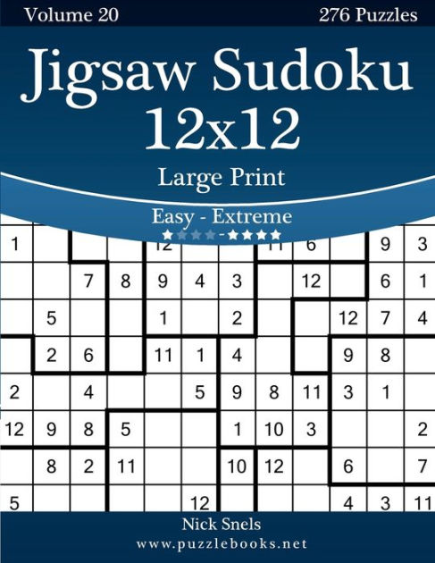 Jigsaw Sudoku - Easy 