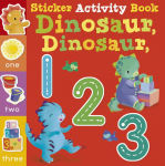 Alternative view 1 of Dinosaur, Dinosaur 123: Sticker Activity Book